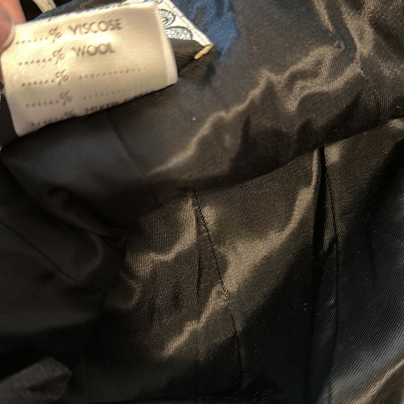 IDOL Black White Striped Velvet Corset Top and Pants Set - Picture 14 of 14